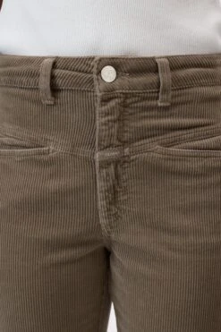 Relaxed Pants - Pedal Pusher Aus Breitcord Clay Beige -Closed Geschaft C21002 38I 30 911 2