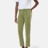 Relaxed Pants - Pedal Pusher Pistachio Green