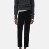 Relaxed Pants - Pedal Pusher Black