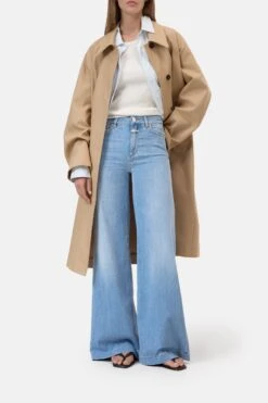 Wide Jeans - Glow Up Light Blue