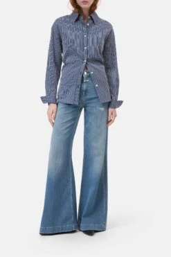 Wide Jeans - Glow Up Mid Blue