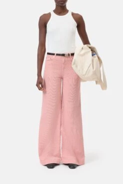 Wide Pants - Glow Up Peony Pink