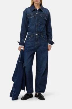 Overall - Jaslin Dark Blue