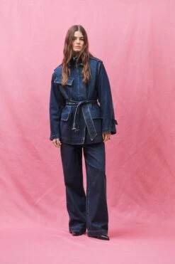 Wide Jeans - Wrenna Dark Blue 4 Wide Jeans - Wrenna Dark Blue -Closed Geschaft C21065 16L 28 DBL 4