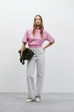 Wide Jeans - Nikka Light Grey -Closed Geschaft C21189 18M 44 LGY 4