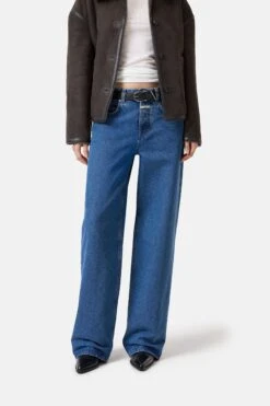 Wide Jeans - Nikka Mid Blue