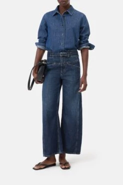 Barrel Jeans - Floui-X Dark Blue