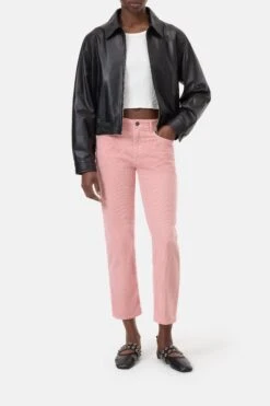 Straight Pants - Milo Peony Pink
