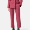 Straight Pants - Serandon Cherry Red
