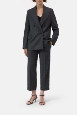 StraightPants -Serandon Anthracite Melange