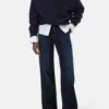 Flared Jeans - Aria Blue/black