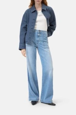 Flared Jeans - Aria Light Blue