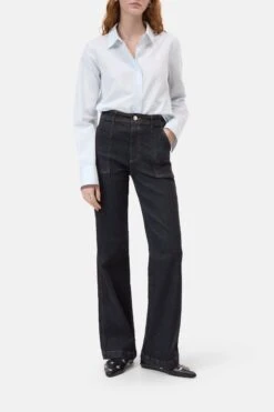 Flared Jeans - Aria Dark Blue