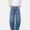 Barrel Jeans - Jazzie Mid Blue