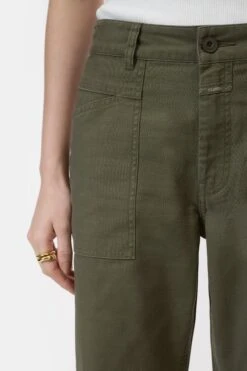 Straight Pants - Hali-X Forest Green -Closed Geschaft C21301 50K 1B 681 2