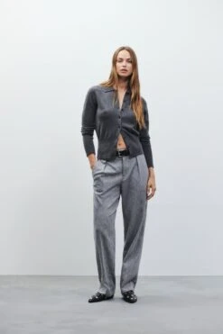 Wide Pants - Mawson Mud Grey -Closed Geschaft C21308 34W 22 123 4