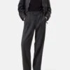 Wide Pants - Mawson Anthracite Melange