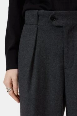 Wide Pants - Mawson Anthracite Melange -Closed Geschaft C21308 355 22 190 2