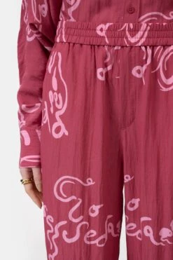 Wide Pants - Winona Cherry Red -Closed Geschaft C21338 267 P1 343 2