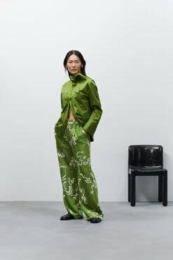 Wide Pants - Winona Pistachio Green -Closed Geschaft C21338 267 P1 695 3