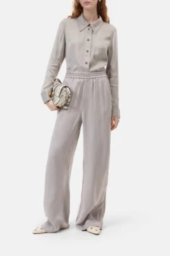 Wide Pants - Winona Mud Grey