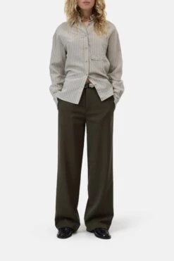 Wide Pants - Jurdy Marsh Green