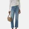 Straight Jeans - Junna Mid Blue
