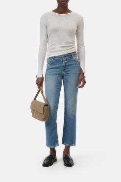 Straight Jeans - Junna Mid Blue