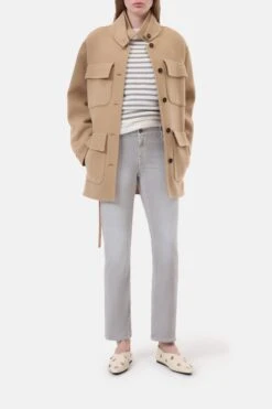 Straight Jeans - Junna Mud Grey