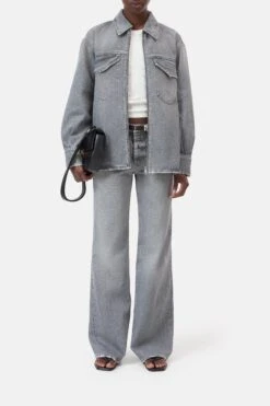 Wide Jeans - Gillan Mid Grey