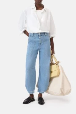 Barrel Jeans - Rhannon Light Blue