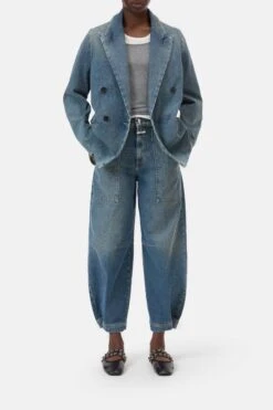 Barrel Jeans - Rhannon Mid Blue