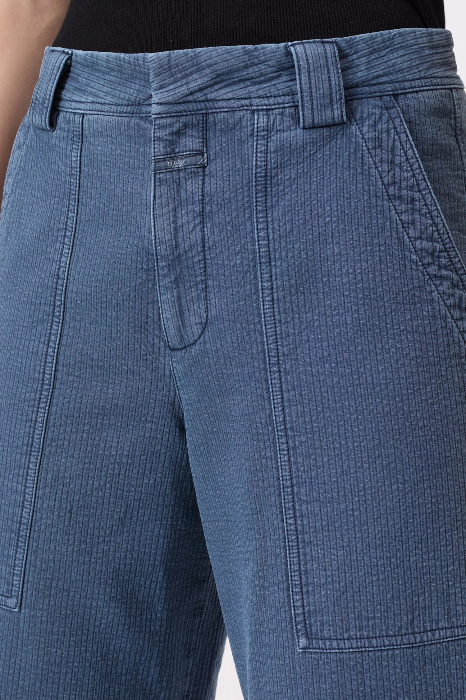 Barrel Pants - Rhannon Eclipse blue Barrel Pants - Rhannon Eclipse Blue -Closed Geschaft C21734 53F V5 537 2 scaled