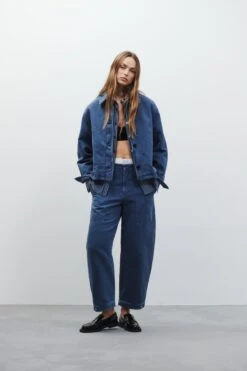 Barrel Pants - Rhannon Eclipse Blue 4 Barrel Pants - Rhannon Eclipse Blue -Closed Geschaft C21734 53F V5 537 4