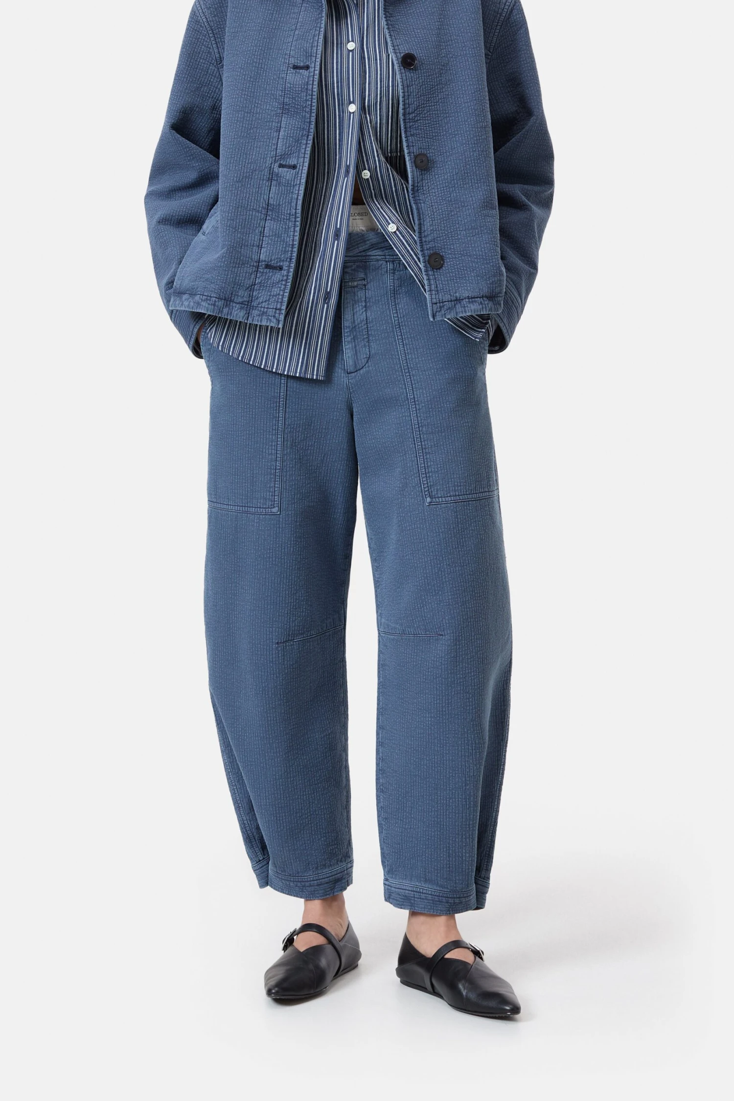 Barrel Pants - Rhannon Eclipse blue Barrel Pants - Rhannon Eclipse Blue -Closed Geschaft C21734 53F V5 537 scaled