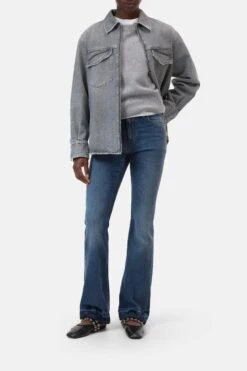 Flared Jeans - Jovanna Dark Blue