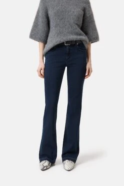 Flared Jeans - Jovanna Blue/black