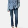 Skinny Jeans - Baker With Slit Dark Blue