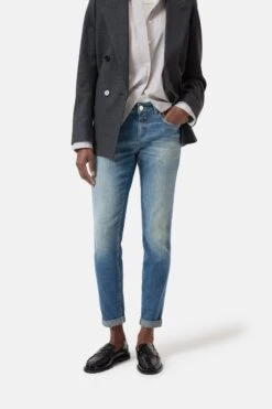 Skinny Jeans - Baker Mid Blue