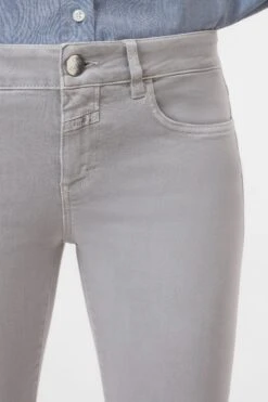 Skinny Jeans - Baker Mud Grey -Closed Geschaft C21833 07D 32 123 2