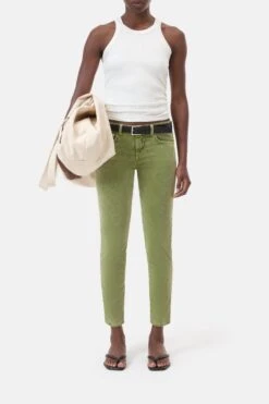 Skinny Pants - Baker Pistachio Green