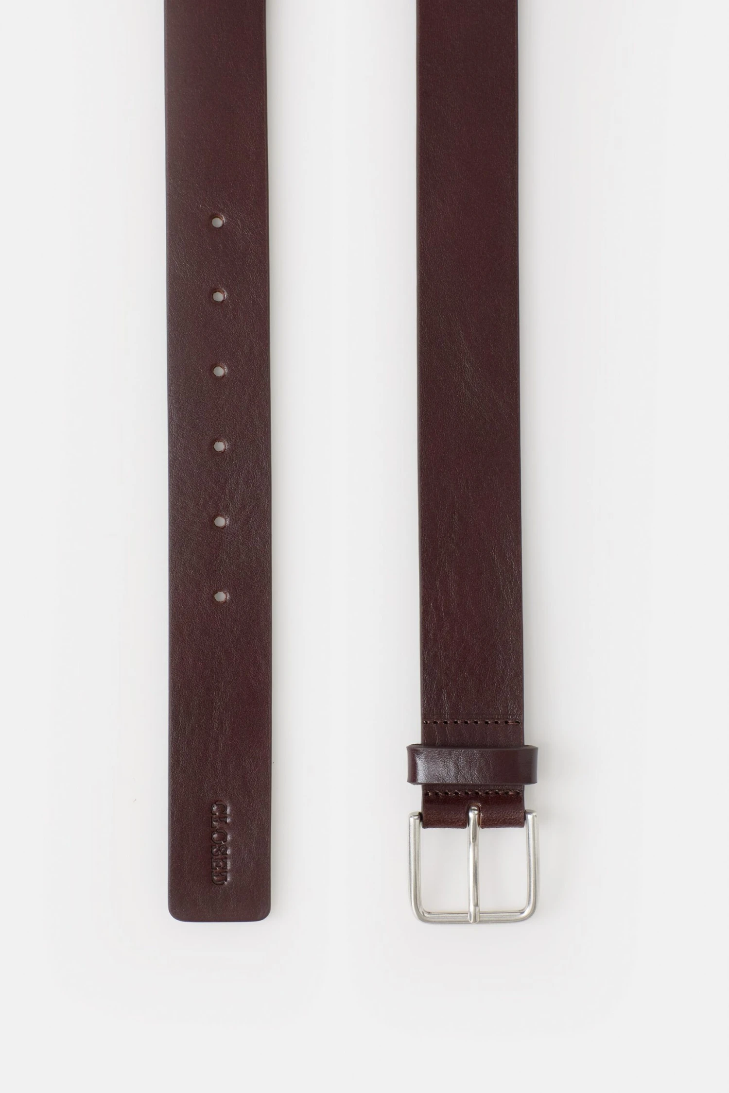 Gürtel aus Leder Light mocha brown Gürtel Aus Leder Light Mocha Brown -Closed Geschaft C90122 89P 22 952 1 scaled