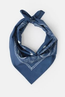 Bandana Aus Baumwolle Eclipse Blue