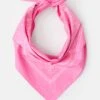 Bandana Aus Baumwolle Flamingo Pink