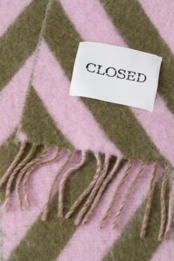 Schal Aus Alpaka-Woll-Mix Flamingo Pink -Closed Geschaft C90820 71B 22 863 1