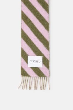 Schal Aus Alpaka-Woll-Mix Flamingo Pink -Closed Geschaft C90820 71B 22 863 2