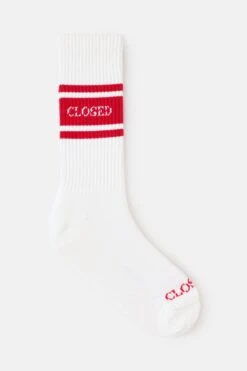 Logo-Socken Rose Red