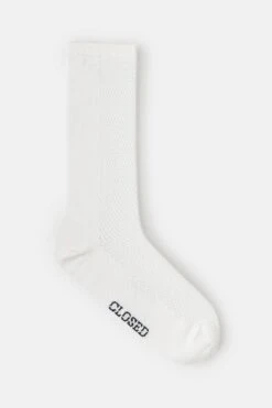 Socken Aus Baumwoll-Mix Ivory