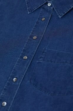Kurzes Hemd Aus Denim Dark Blue 6 Kurzes Hemd Aus Denim Dark Blue -Closed Geschaft C94375 19Y 27 DBL 6