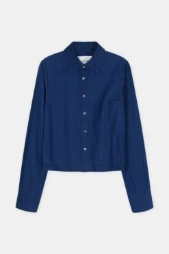 Kurzes Hemd Aus Denim Dark Blue 7 Kurzes Hemd Aus Denim Dark Blue -Closed Geschaft C94375 19Y 27 DBL 7